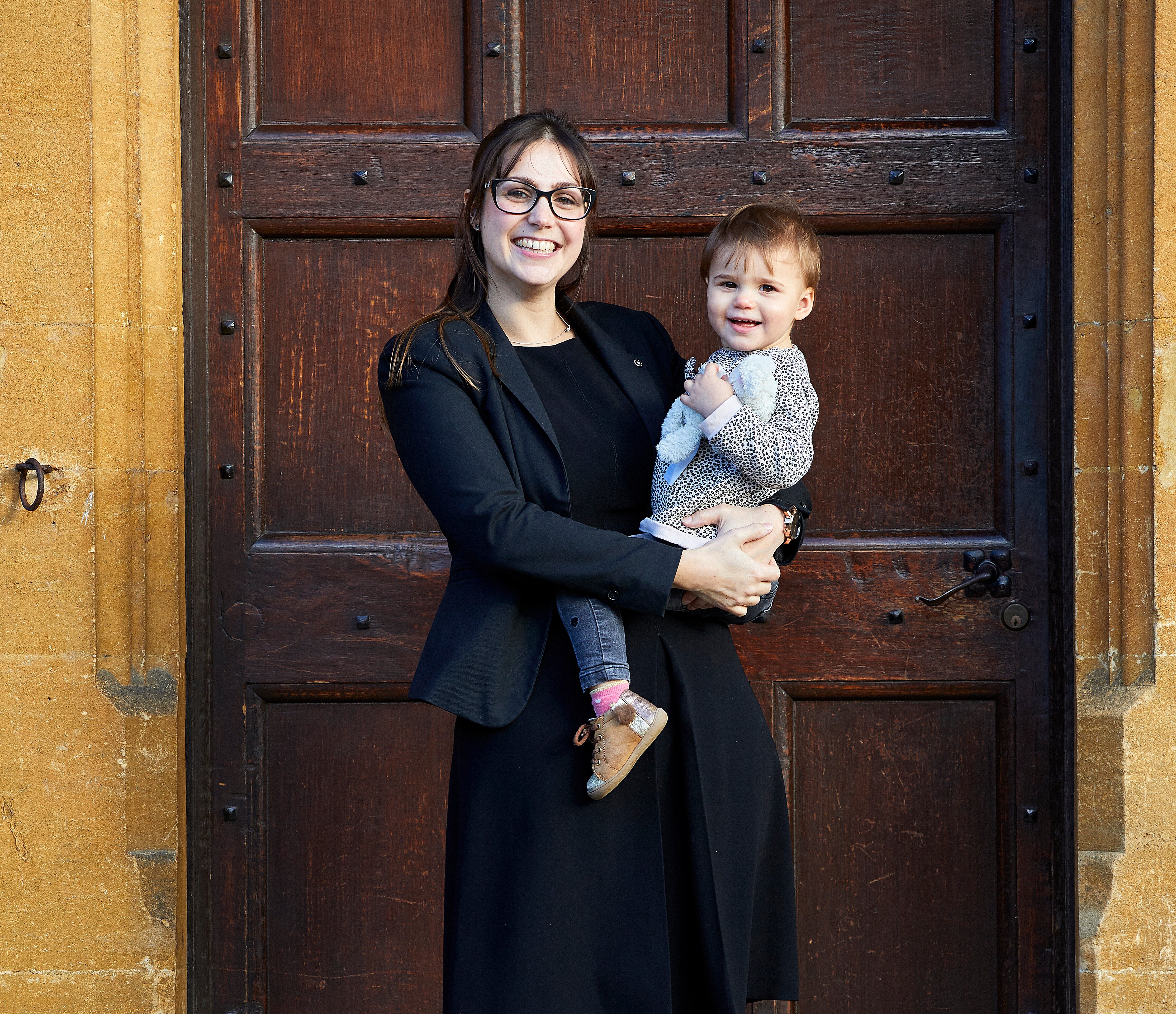 Karen Cross with daughter Elizabeth