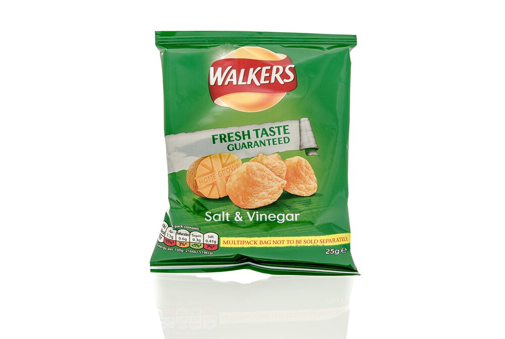 Salt and vinegar crisps