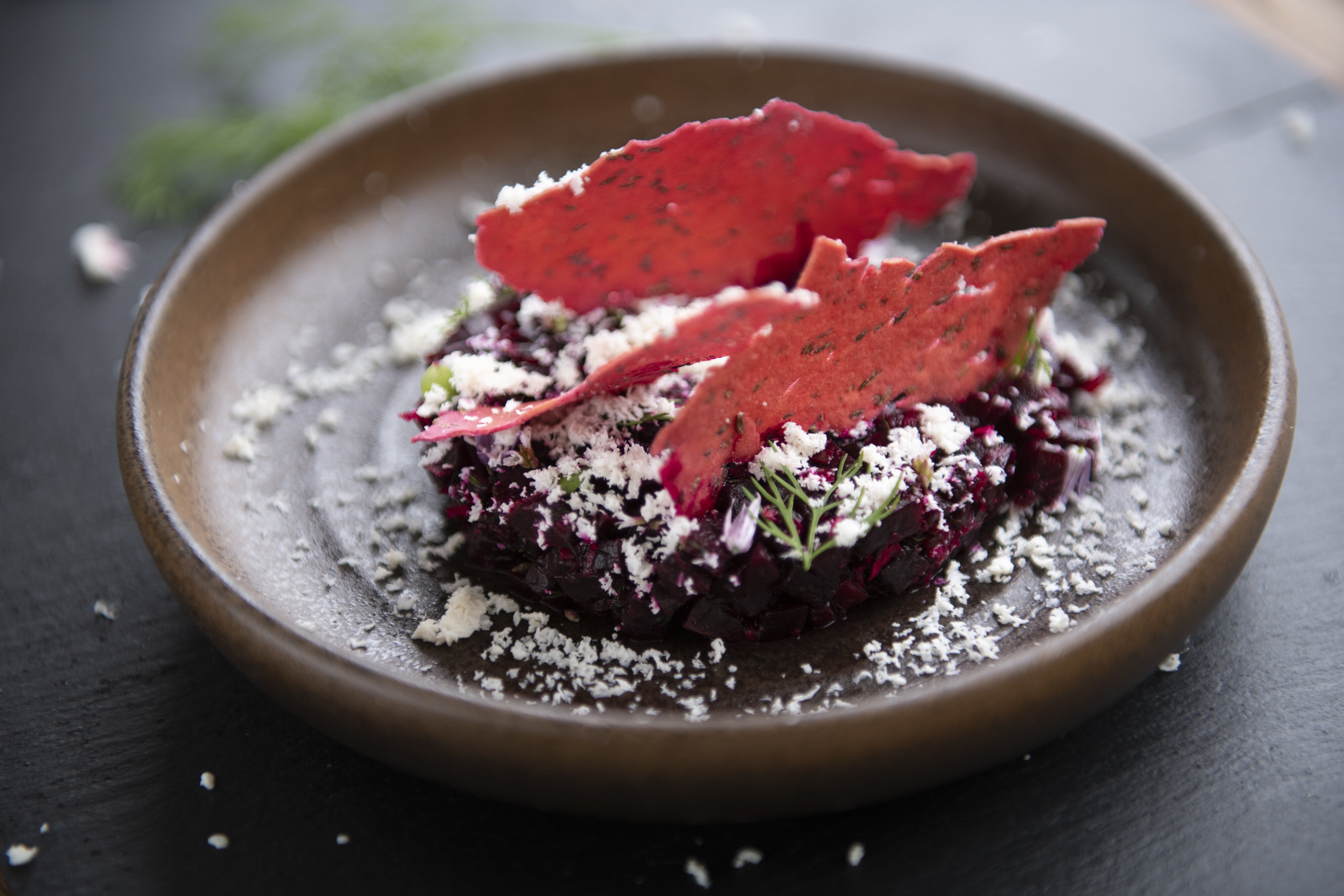 Beetroot tartare, horseradish, dill_KINDLING_JoHunt_RestaurantsBrighton_Aug_2019-13.jpg