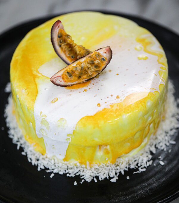 Unaisa Hussein's winning tropical entremet