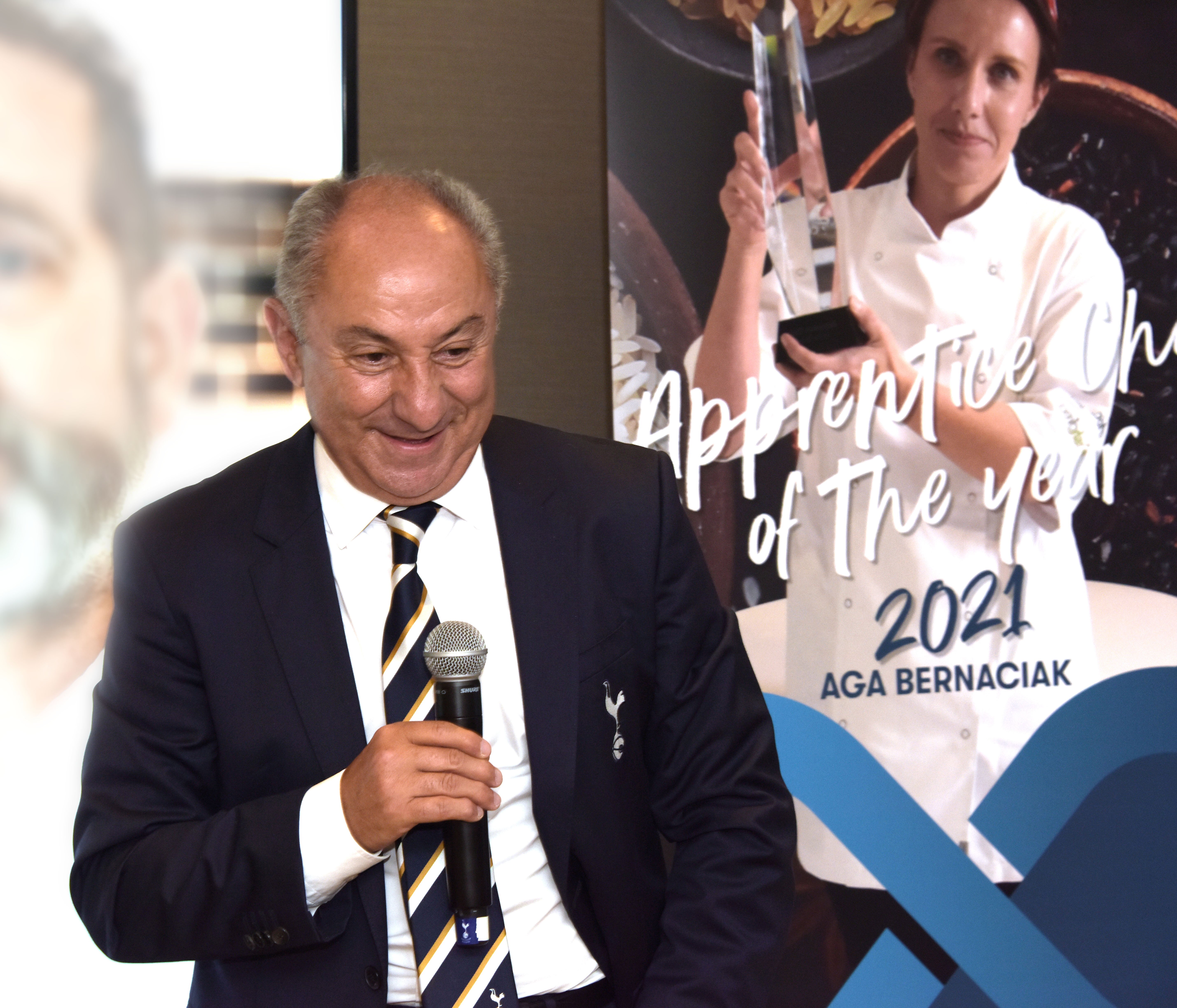 Former Tottenham player Ossie Ardiles