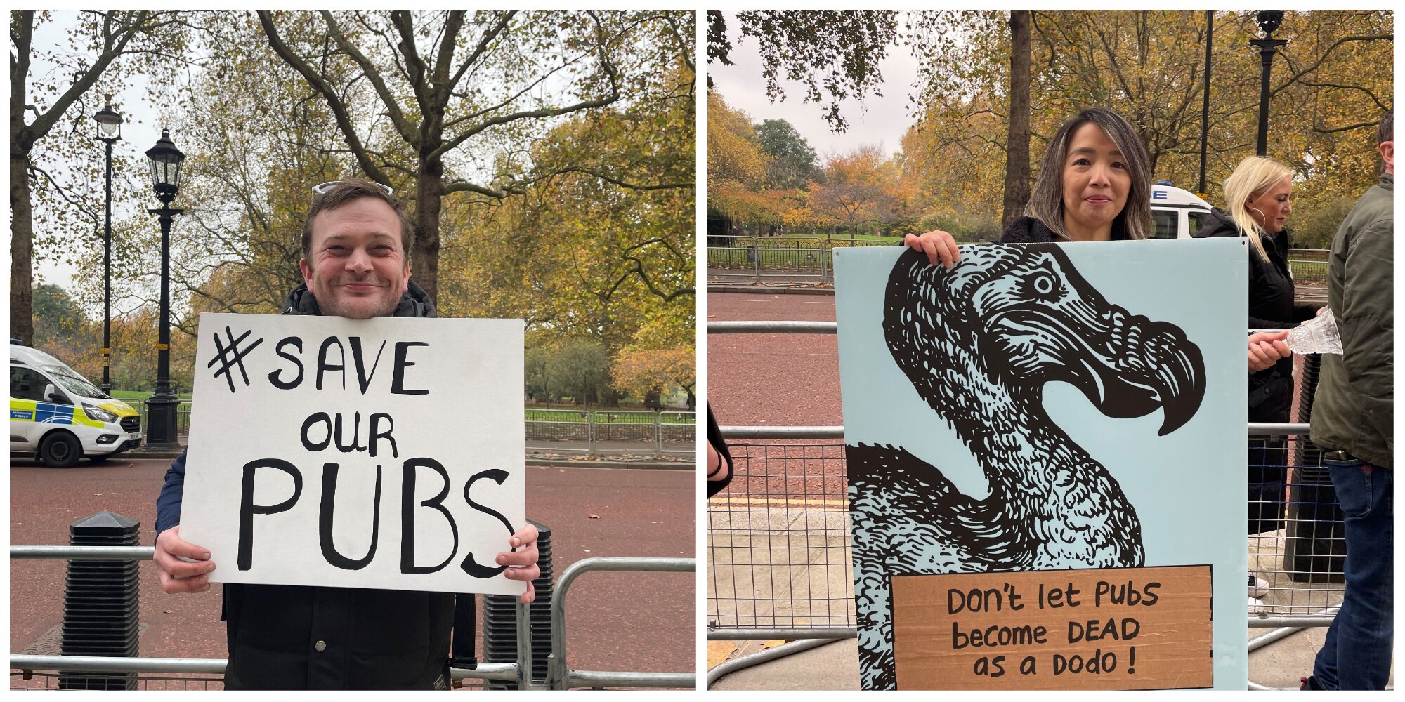 Lee Forbes from the Sportsman (L) and Lucy Do from the Dodo Micropub (R).jpg