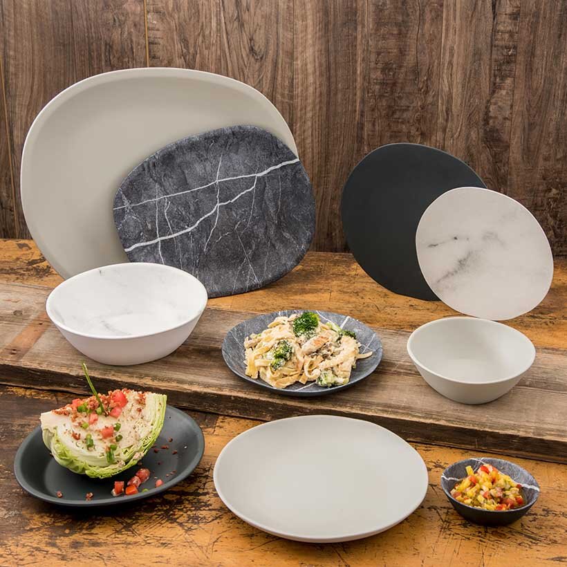 Carlisle FSP’s Ridge melamine collection from Jestic