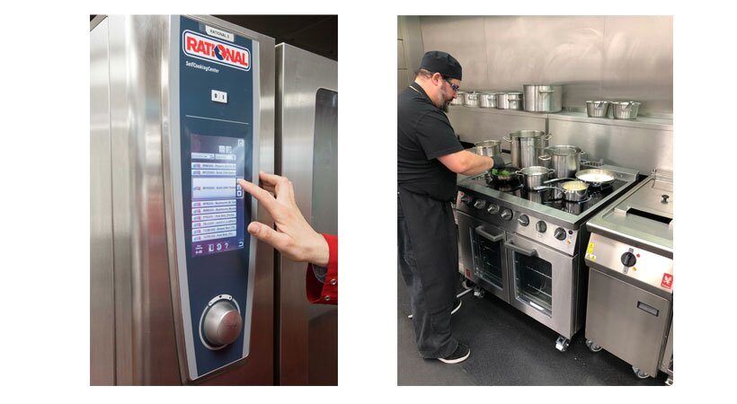 Rational VarioCooking Center and Falcon One Series induction