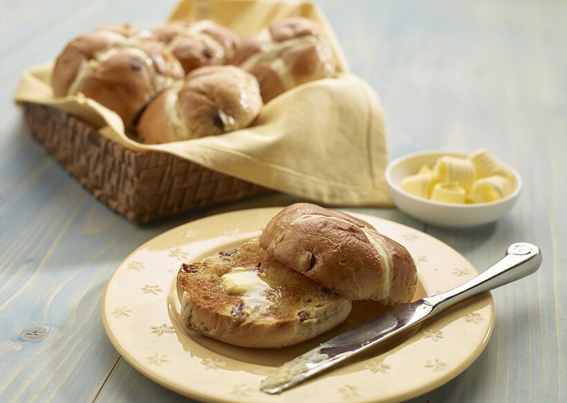 Country Choice hot cross bun