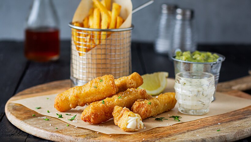 Paramount 21 MSC battered cod goujons